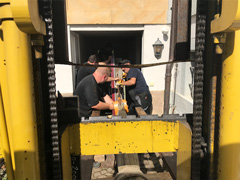 Tresorraum Wiederaufbau